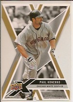 2008 Upper Deck X Die Cut Gold #24 Paul Konerko