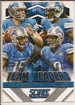 2015 Score Team Leaders #14 Golden Tate|Joique Bell|Matthew Stafford|Ndamukong Suh