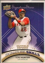 2009 Upper Deck Signature Stars Signature Skills #SS-13 Torii Hunter