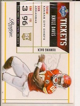 2013 Panini Prestige NFL Draft Tickets #36 Knile Davis