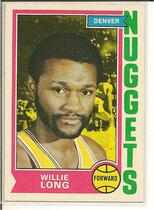 1974 Topps Base Set #202 Willie Long