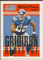 2015 Score Gridiron Heritage #22 Michael Strahan
