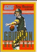 2015 Score Gridiron Heritage Gold #24 Terry Bradshaw