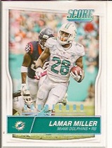 2016 Score Scorecard #170 Lamar Miller