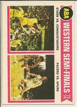 1974 Topps Base Set #247 ABA Western Semis