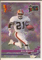 1992 Wild Card Stat Smashers #22 Eric Metcalf