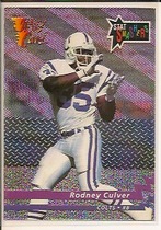 1992 Wild Card Stat Smashers #52 Rodney Culver