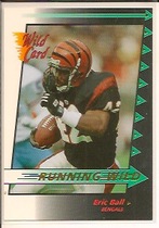 1992 Wild Card Running Wild Gold #3 Eric Ball