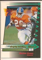 1992 Wild Card Running Wild Gold #16 Gaston Green