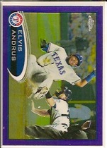2012 Topps Chrome Purple Refractors #149 Elvis Andrus