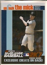 2007 Topps Unlock the Mick #UTM3 Mickey Mantle