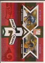 2005 Donruss Elite Face 2 Face Red #CB14 Bulger|Hasselbeck