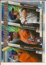 2017 Bowman Chrome Talent Pipeline #TP-HOU Derek Fisher|Francis Martes|Kyle Tucker