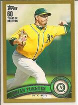 2011 Topps Update Gold #US40 Brian Fuentes