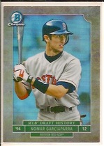 2016 Bowman Draft Picks and Prospects MLB Draft History Refractor #MLBD-NG Nomar Garciaparra