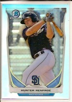 2014 Bowman Chrome Draft Top Prospects Refractor #CTP-32 Hunter Renfroe