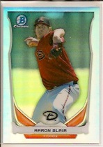 2014 Bowman Chrome Draft Top Prospects Refractor #CTP-42 Aaron Blair