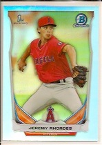 2014 Bowman Chrome Draft Refractor #CDP113 Jeremy Rhoades