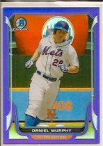 2014 Bowman Chrome Purple Refractor #102 Daniel Murphy