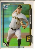 2015 Bowman Chrome Draft Refractor #42 Trey Supak