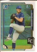 2015 Bowman Chrome Draft Refractor #110 Nolan Watson