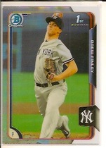 2015 Bowman Chrome Draft Refractor #173 Drew Finley