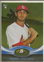 2011 Bowman Platinum Gold #22 Daniel Descalso