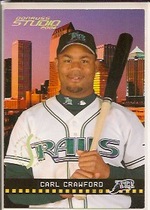 2004 Studio Proofs Gold Update #246 Carl Crawford