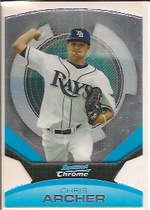 2011 Bowman Chrome Futures #23 Chris Archer