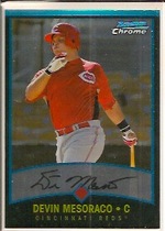 2011 Bowman Chrome Throwbacks #BCT13 Devin Mesoraco