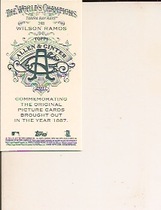 2017 Topps Allen & Ginter Mini A&G Back #248 Wilson Ramos