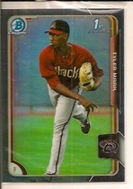 2015 Bowman Chrome Draft Asia Exclusive Black Refractor #33 Tyler Mark