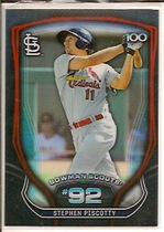 2015 Bowman Scouts Top 100 #BTP-92 Stephen Piscotty