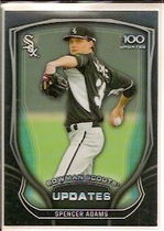 2015 Bowman Chrome Scouts Updates #BSU-SA Spencer Adams
