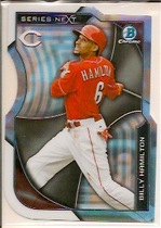 2015 Bowman Chrome Series Next Die-Cuts #SN-BH Billy Hamilton