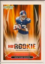 2006 Score Hot Rookies #9 Sinorice Moss