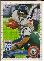 2011 Topps Chrome Xfractors #10 Arian Foster