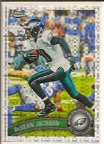 2011 Topps Chrome Xfractors #78 Desean Jackson