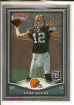 2010 Bowman Chrome Rookie Preview Inserts #BCR8 Colt Mccoy