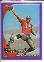 2010 Topps Chrome Purple Refractors #C44 Mike Williams