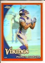 2010 Topps Chrome Orange Refractors #C8 Percy Harvin