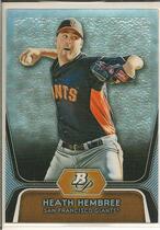 2012 Bowman Platinum Prospects Refractors #BPP91 Heath Hembree