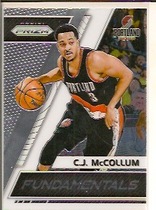 2017 Panini Prizm Fundamentals #33 C.J. Mccollum