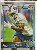 2015 Topps Chrome Refractor #126 Dezmin Lewis