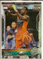 2015 Topps Chrome Xfractor #166 Tony Lippett