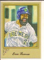 2017 Topps Gallery Canvas #90 Eric Thames