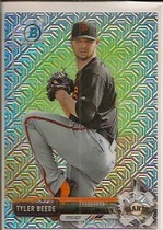 2017 Bowman Chrome Mega Box #BCP57 Tyler Beede