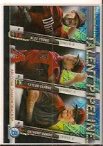 2017 Bowman Chrome Mega Box Talent Pipeline #TPM-ARI Alex Young|Anthony Banda|Taylor Clarke