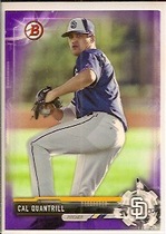 2017 Bowman Draft Purple #BD-21 Cal Quantrill