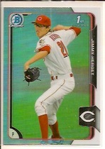 2015 Bowman Chrome Draft Refractor #30 Jimmy Herget